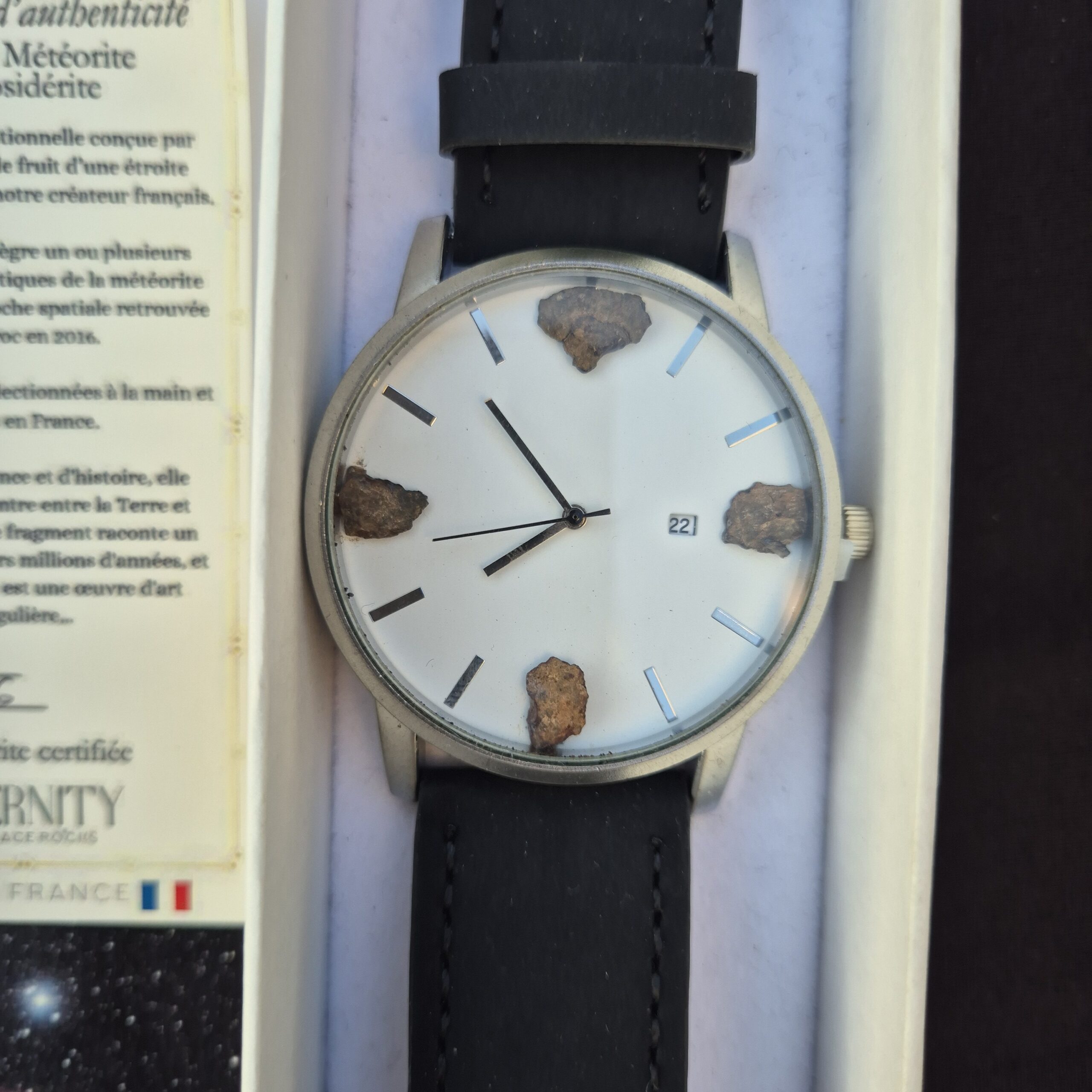 montre météorite nwa mésosidérite