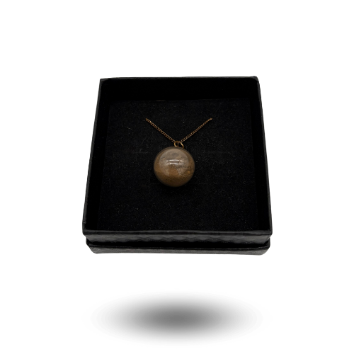 Chondritanhänger Glaskugel