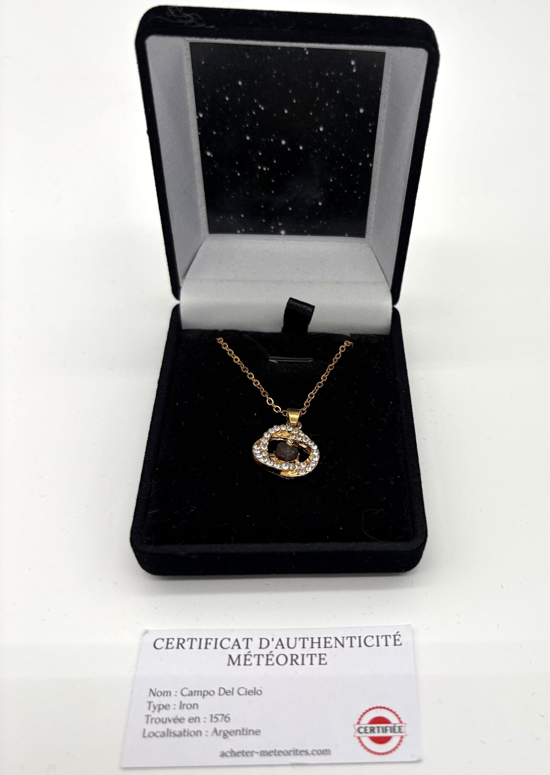 Anhänger Halskette Meteorit Campo del cielo