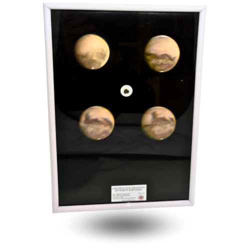 Amgala-Rahmen 001 Meteorit März