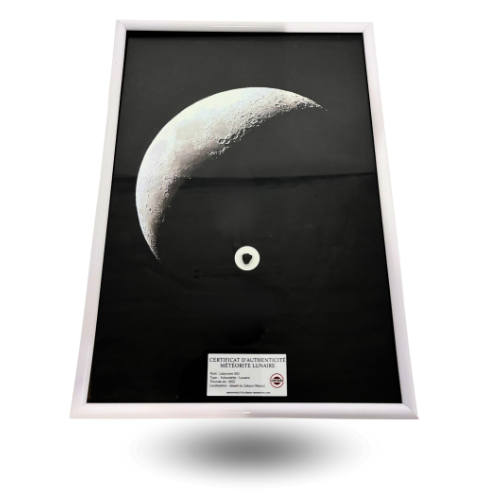 Rahmen Mondmeteorit Laayoune 003