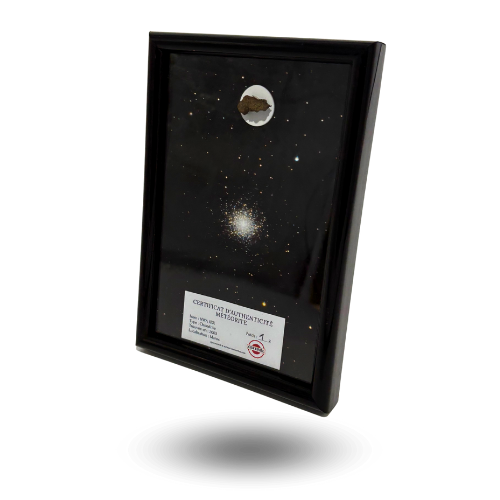 M13 Kugelsternhaufen dekorativer Rahmen