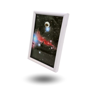 nébuleuse de la tête de cheval cadre blanc