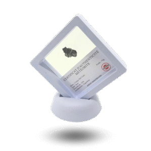 cadre blanc cadeau météorite campo del cielo