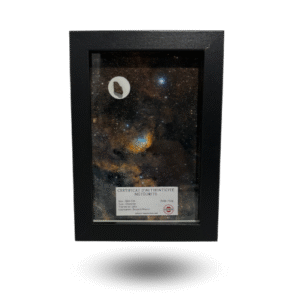 cadre photo nébuleuse de la tulipe sho nwa météorite