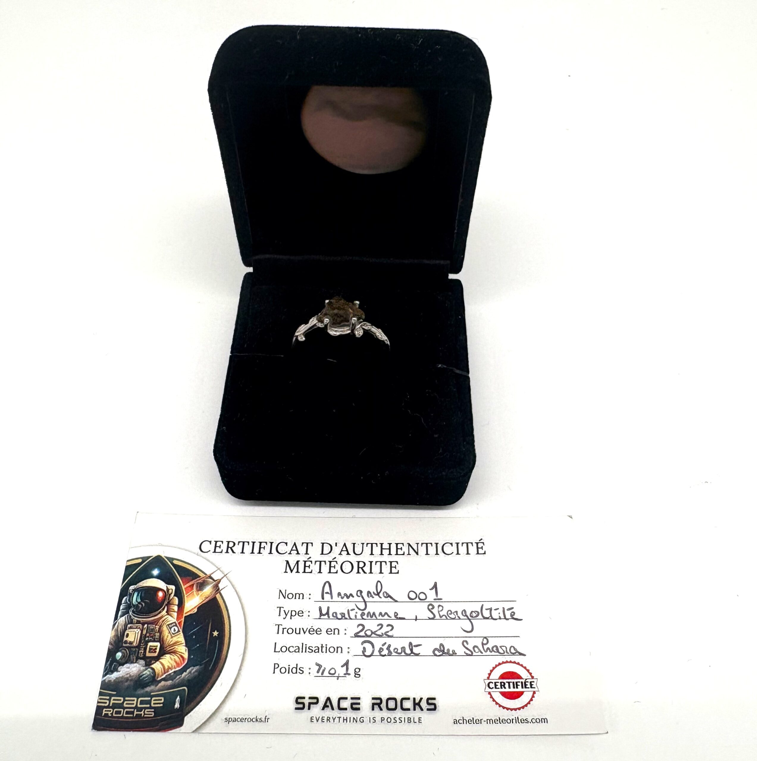 Ring LUXUS Meteorit März Mars Amagala 001 (2)