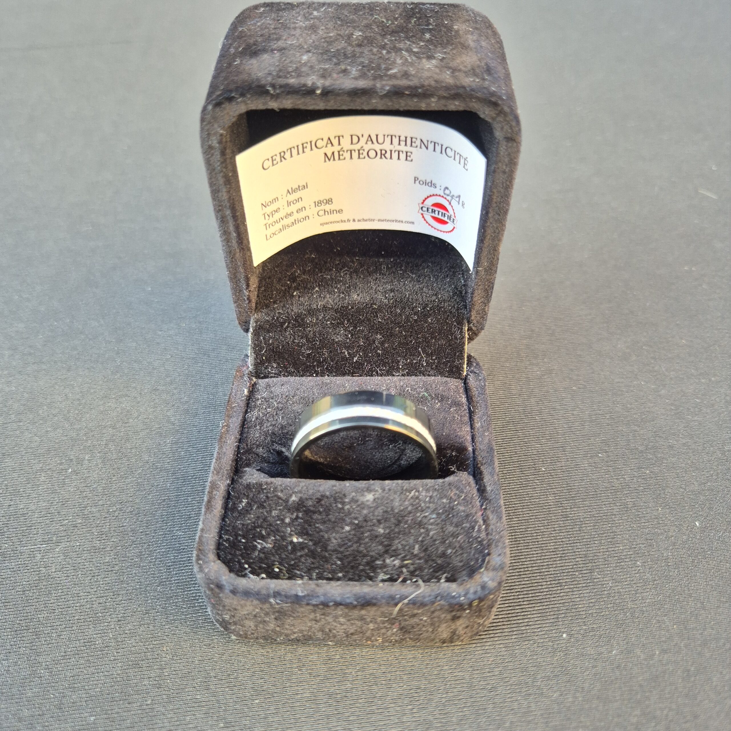 bague météorite Aletai