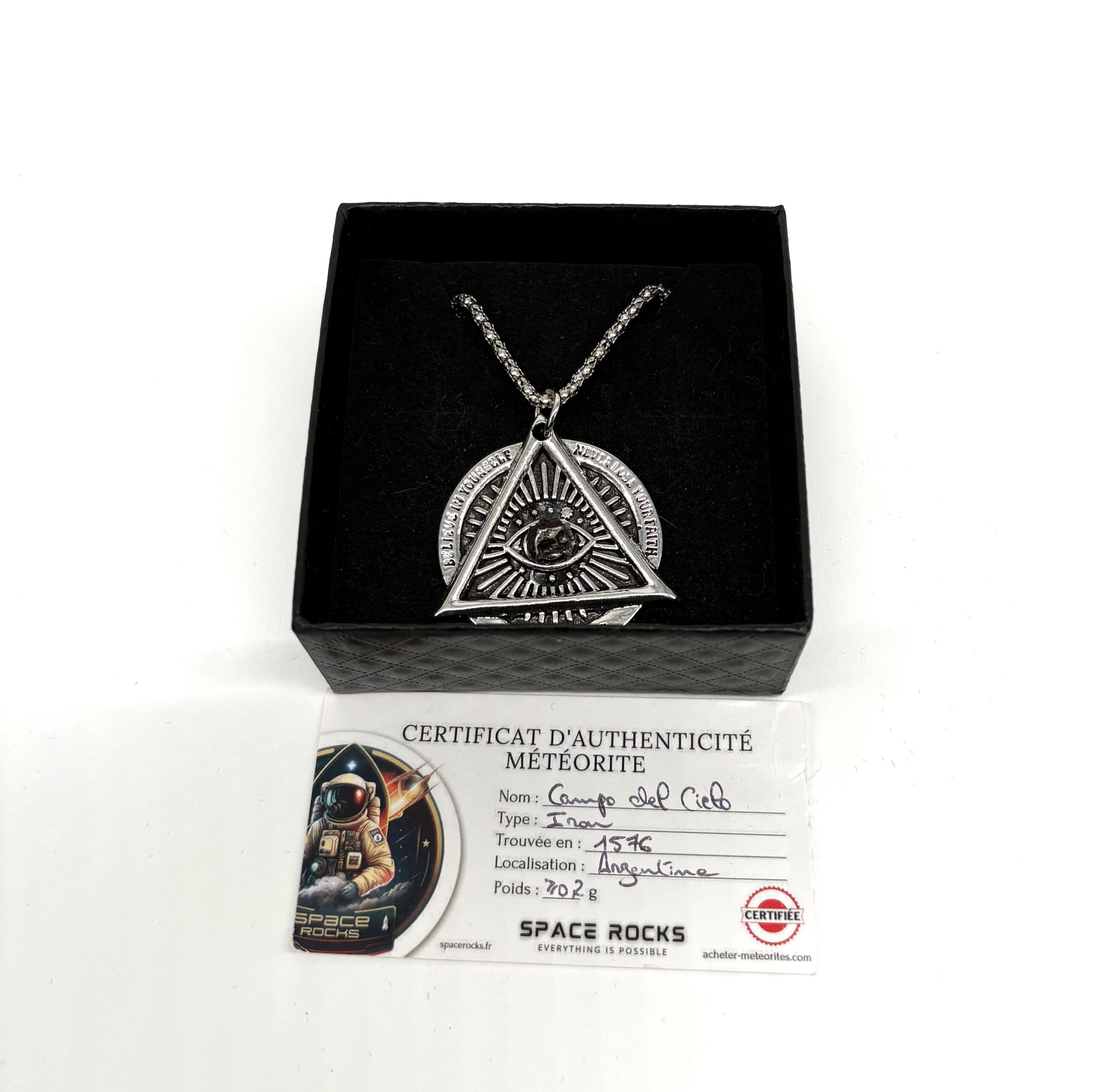 kosmische Halskette Campo del cielo