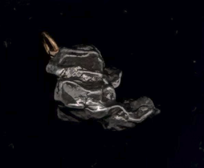 Campo del cielo-Anhänger, vergoldet