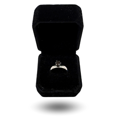 Raffinierter silberner Ring mit NWA 13290 und zartem Ornament