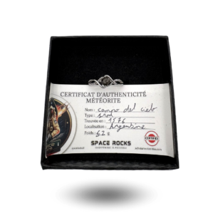 bague originale météorite