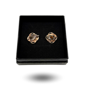 boucles d’oreilles pierre naturelle