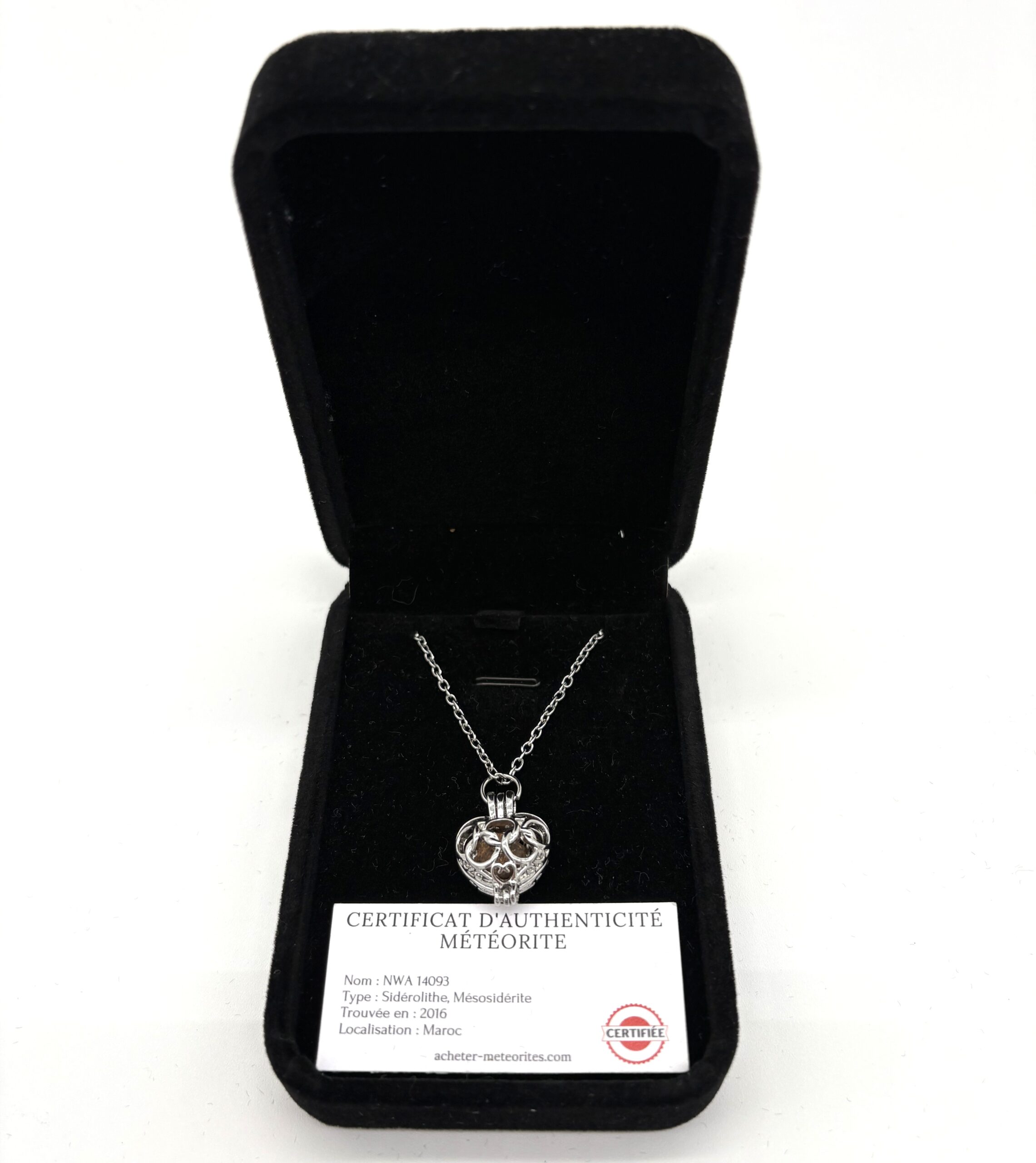 Herzmeteoritenanhänger nwa 14093